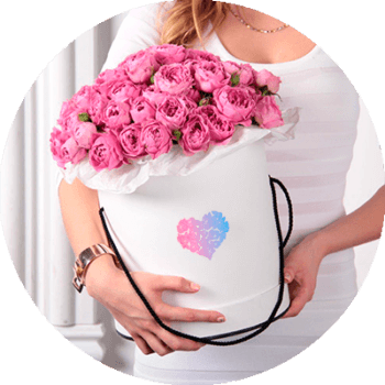 Купить цветы в коробке в Талине